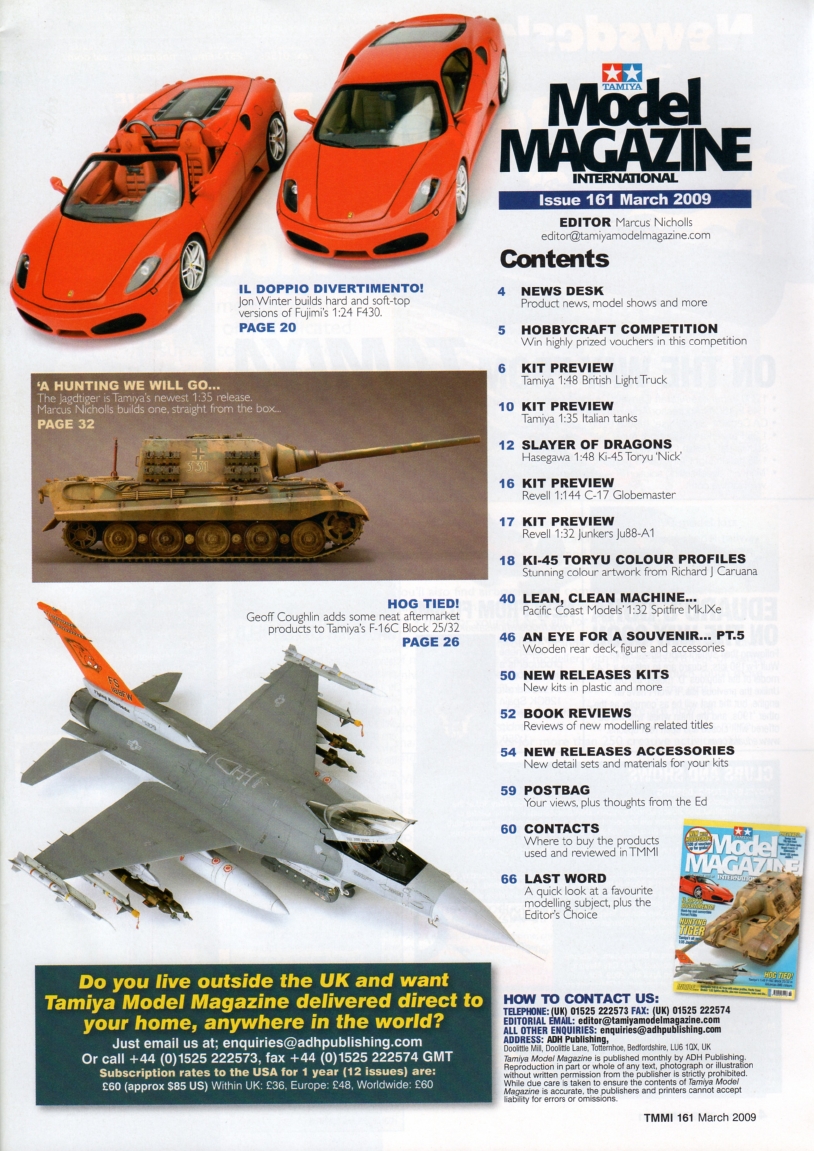 Tamiya Model Magazine 161 (2009-03)